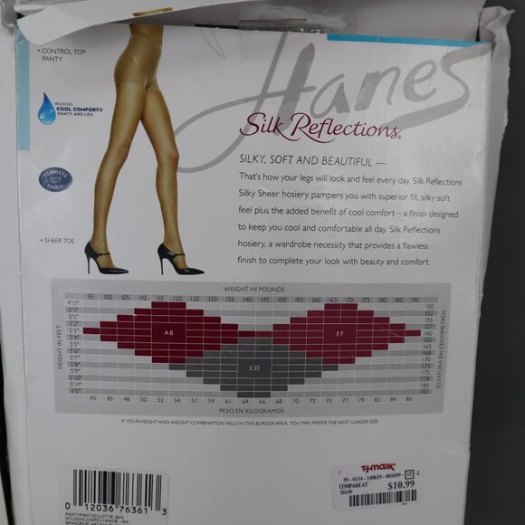 Silky Sheer Panty Hose Bundle Womens C/D Vintage Y2K Classic Romantic Coquette - Picture 9 of 9